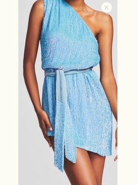 Ella Dress in Blue Rainbow
RETROFETE